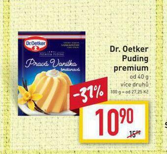 Billa Dr, oetker puding premium nabídka