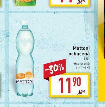 Billa Mattoni ochucená nabídka