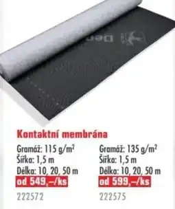 Uni Hobby Kontaktní membrána nabídka