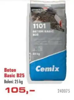Uni Hobby Beton Basic B25 nabídka
