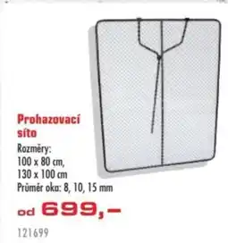 Uni Hobby Prohazovací síto nabídka