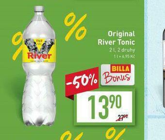 Billa Original river tonic nabídka