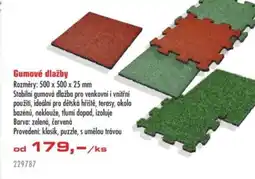 Uni Hobby Gumové dlažby nabídka