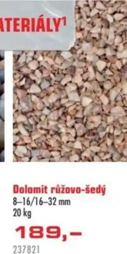 Uni Hobby Dolomit růžovo-šedý nabídka