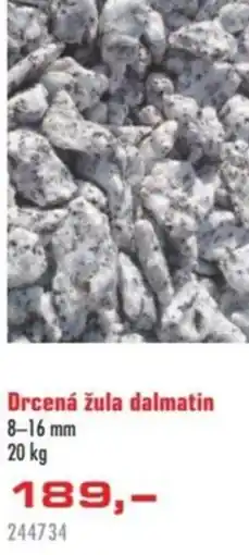 Uni Hobby Drcená žula dalmatin nabídka