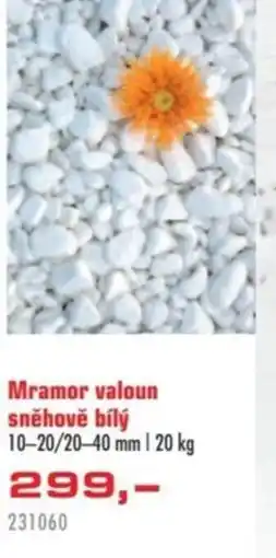 Uni Hobby Mramor valoun sněhově bílý nabídka