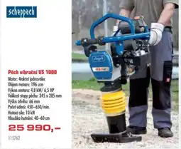 Uni Hobby Scheppach Pěch vibrační VS 1000 nabídka