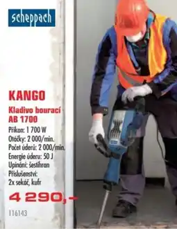 Uni Hobby Scheppach Kladivo bourací AB 1700 nabídka