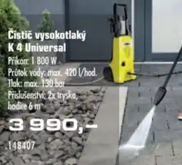 Uni Hobby Čistič vysokotlaký K 4 Universal nabídka