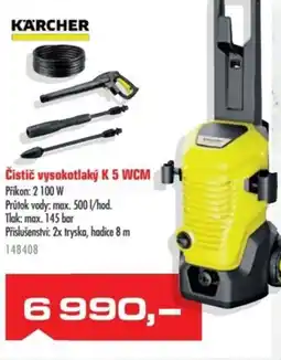 Uni Hobby Karcher Čistič vysokotlaký K 5 WCM nabídka