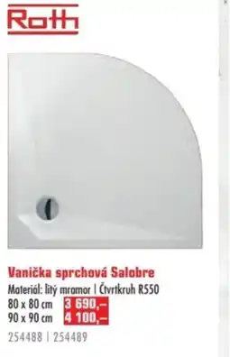 Uni Hobby Vanička sprchová Salobre nabídka