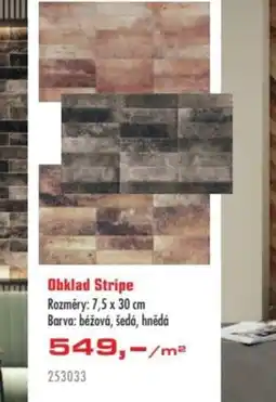Uni Hobby Obklad Stripe nabídka