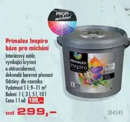 Uni Hobby Primalex Inspiro báze pro míchání nabídka