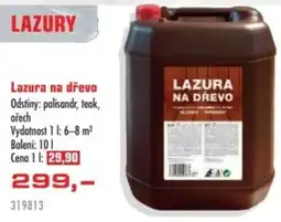 Uni Hobby Lazura na dřevo nabídka