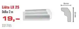 Uni Hobby Lišta LX 25 nabídka