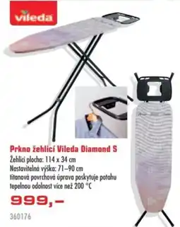 Uni Hobby Prkno žehlicí Vileda Diamond S nabídka