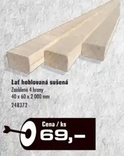 Uni Hobby Lať hoblovaná sušená nabídka