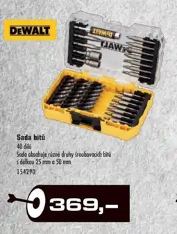 Uni Hobby Dewalt Sada bitů nabídka