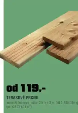 OBI Terasové prkno nabídka