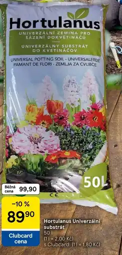 Tesco Hortulanus Univerzální substrát nabídka
