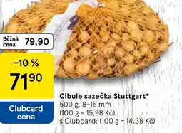 Tesco Cibule sazečka Stuttgart nabídka