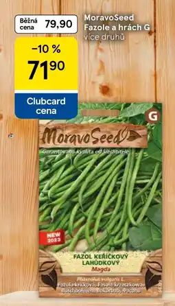 Tesco MoravoSeed Fazole a hrách G nabídka