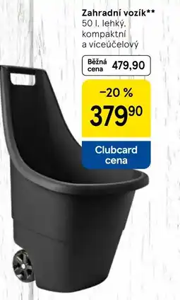 Tesco Zahradní vozík nabídka