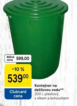Tesco Kontejner na dešťovou vodu nabídka