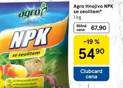 Tesco Agro Hnojivo NPK se zeolitem nabídka