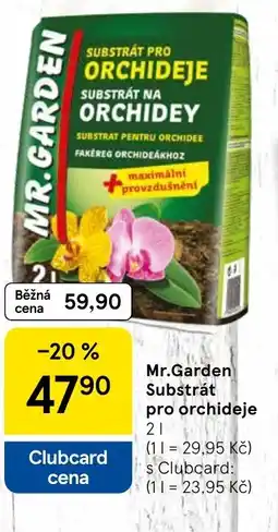 Tesco Mr.Garden Substrát pro orchideje nabídka