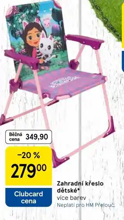 Tesco Zahradní křeslo dětské nabídka