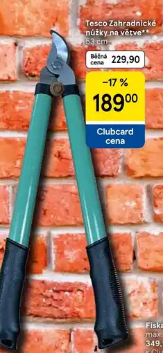Tesco Tesco Zahradnické nůžky na větve nabídka