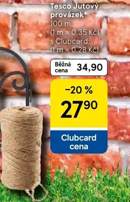 Tesco Tesco Jutový provázek nabídka