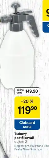Tesco Tlakový postřikovač nabídka