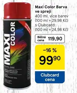 Tesco Maxi Color Barva ve spreji nabídka