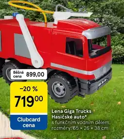 Tesco Lena Giga Trucks Hasičské auto nabídka