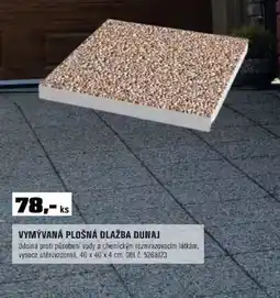 OBI Vymývaná plošná dlažba dunaj nabídka