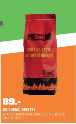 OBI Grilovací brikety nabídka