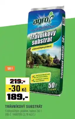 OBI Trávníkový substrát nabídka