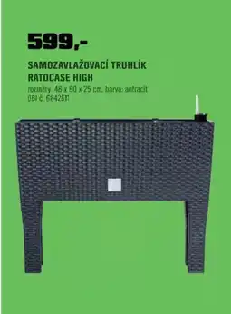 OBI Samozavlažovací truhlík ratocase high nabídka