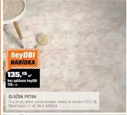 OBI Dlažba petra nabídka