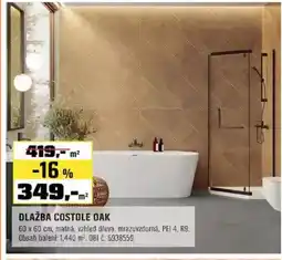 OBI Dlažba costole oak nabídka