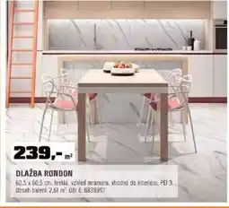 OBI Dlažba rondon nabídka