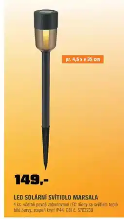 OBI Led solární svítidlo marsala nabídka
