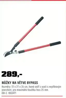 OBI Nůžky na větve bypass nabídka