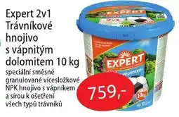 Fortel Expert 2v1 Trávníkové hnojivo s vápnitým dolomitem nabídka