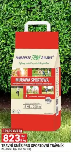 Merkury Market Travní směs pro sportovní trávník nabídka