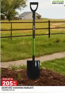Merkury Market Ostrý rýč s kovovou rukojetí nabídka