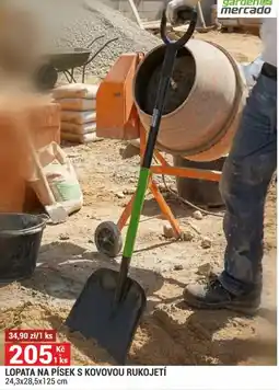 Merkury Market Lopata na písek s kovovou rukojetí nabídka