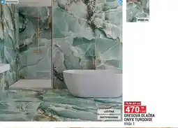 Merkury Market Leštěná rektifikovaná Onyx turqoise nabídka
